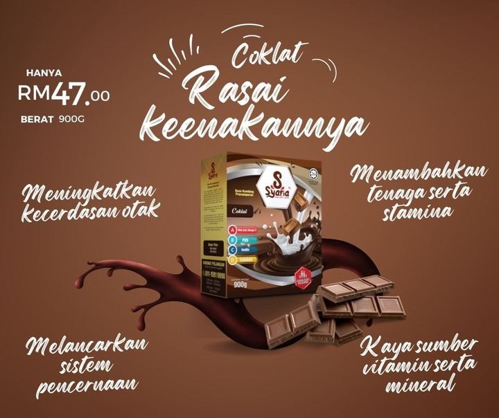 Susu Coklat Dengan Rasa Coklat Yang Memukau! 