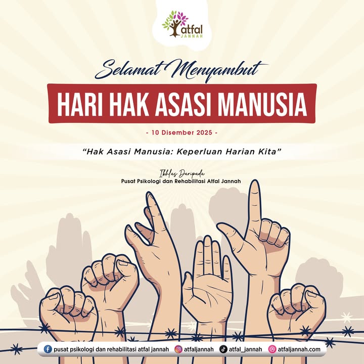 Hak Asasi Bukan Pilihan Ia Hak Setiap Manusia 