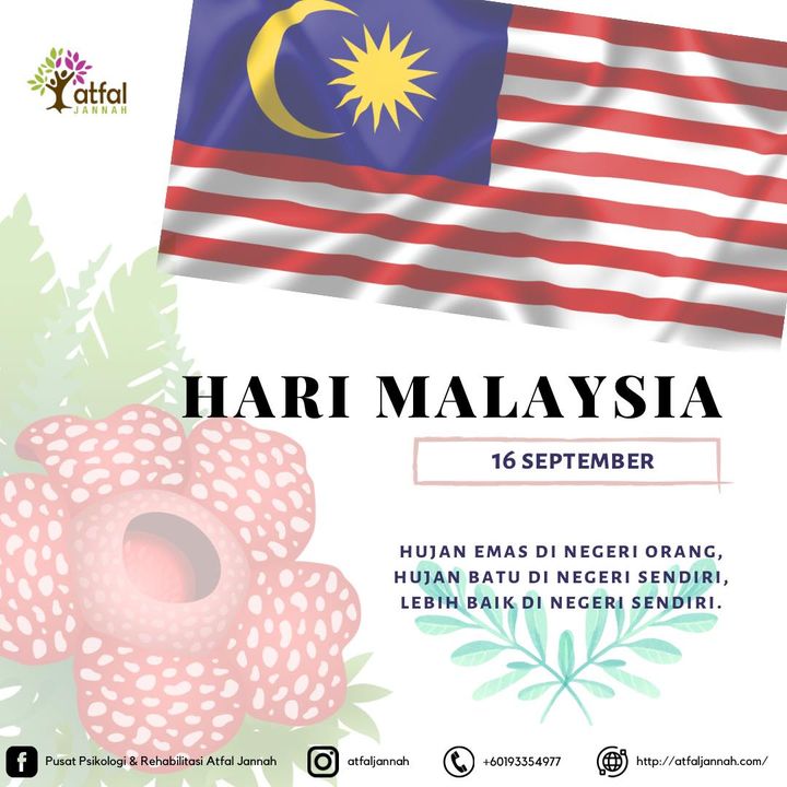 Selamat Menyambut Hari Malaysia Yang Ke-59 