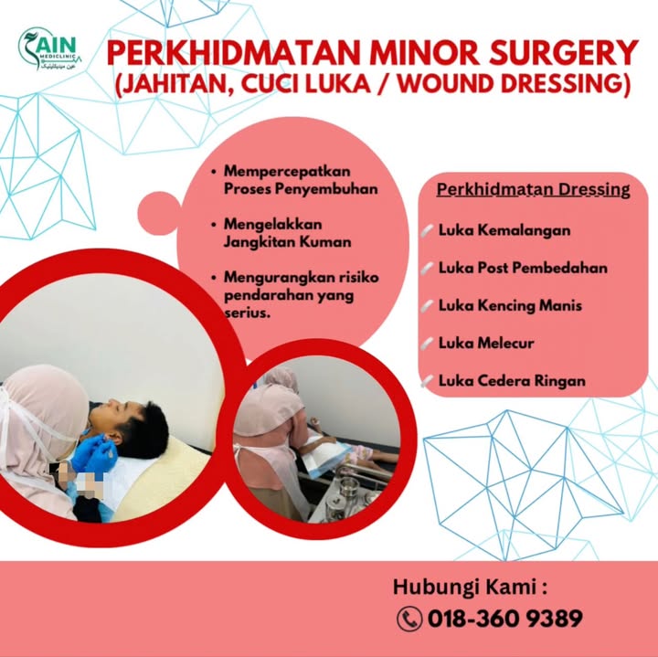 Anda Sedang Mencari Klinik Yang Boleh Mencuci Luka 