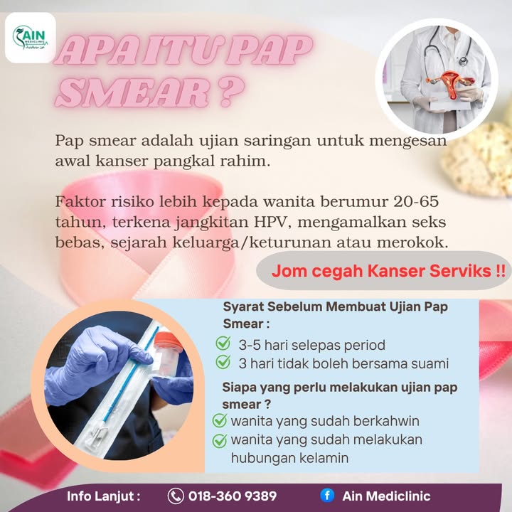 Apa Itu Pap Smear Pap Smear Ialah Ujian 