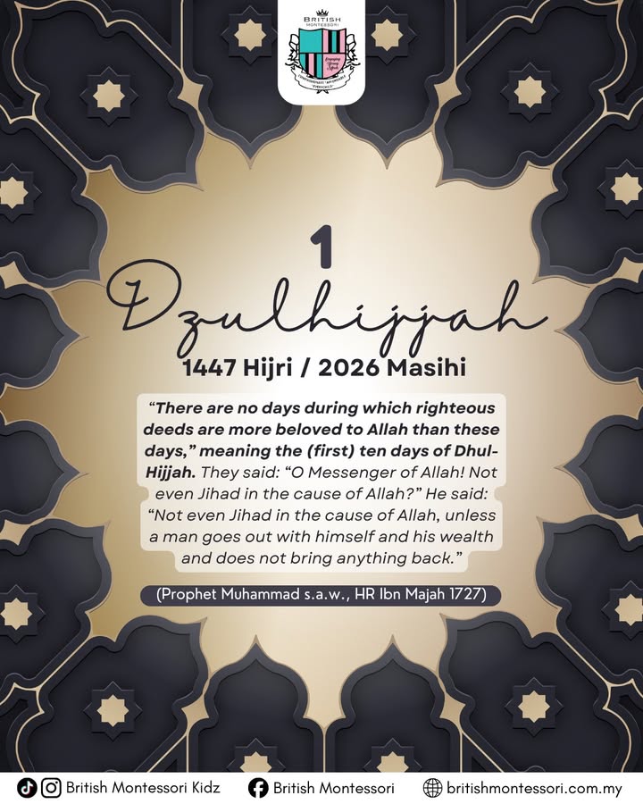 Welcome, 1 Dzulhijjah, A Reminder That The Best 