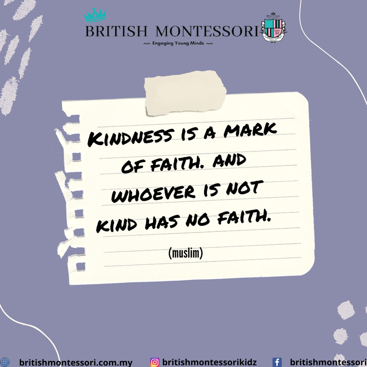 British Montessori Would Like To Bring A Special 