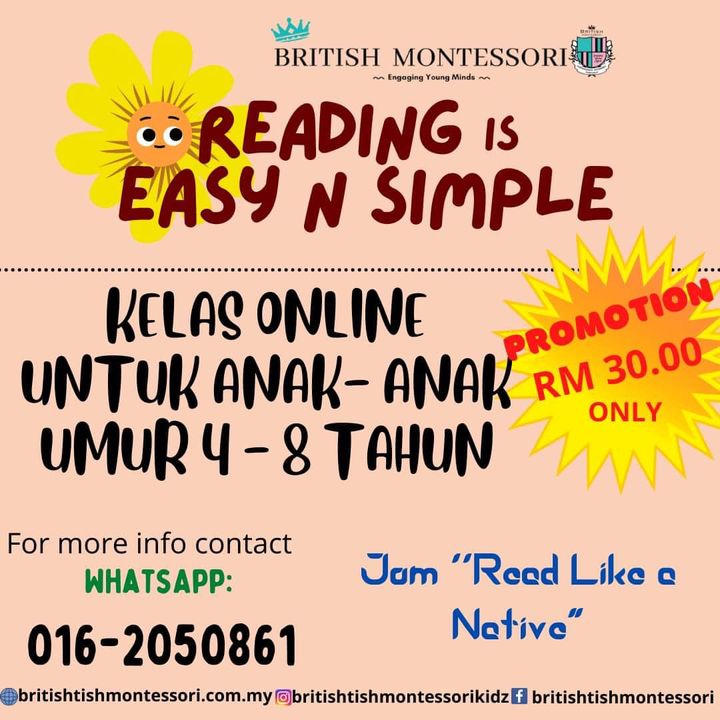 British Montessori Would Like To Bring A Special 