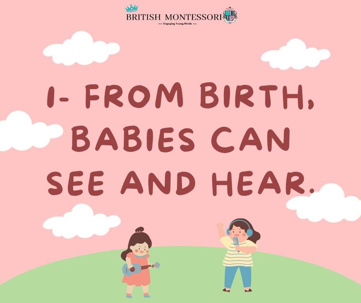 The Baby Sees The Caregiver’s Face And Loves 