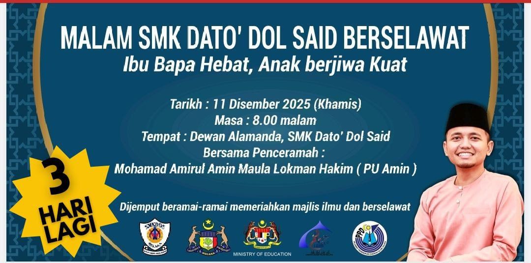 Assalamualaikum. Saat Yang Dinanti Semakin Hampir..  3 