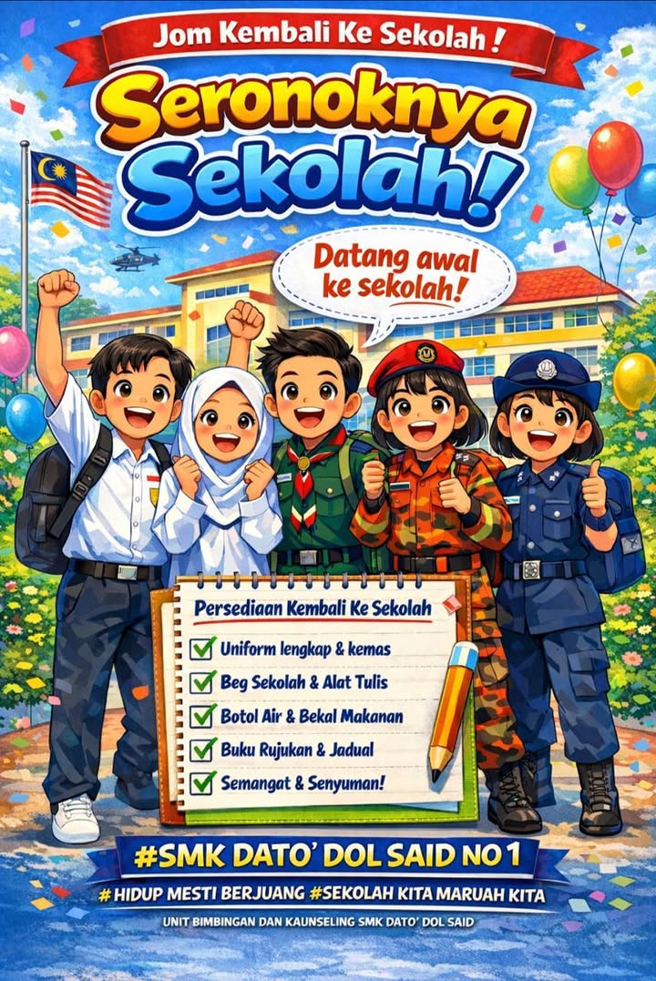 Program Jom Masuk Sekolah Smkdss 