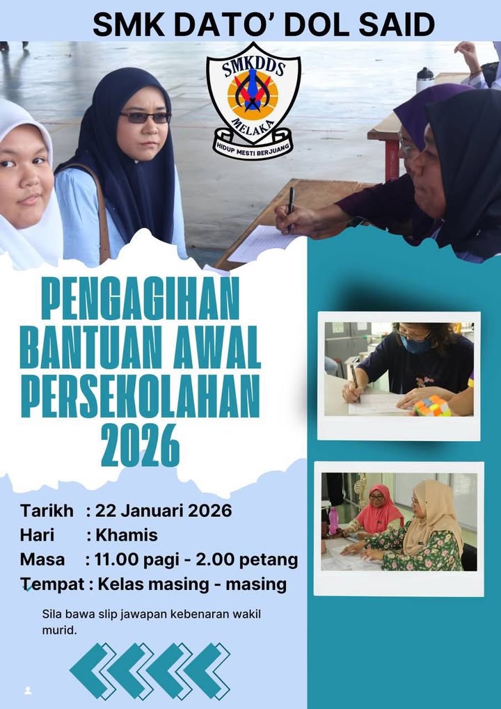 Pengagihan Bantuan Awal Persekolahan 2026 