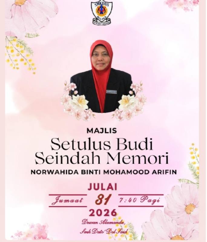 Majlis Persaraan – Setulus Budi, Seindah Memori 