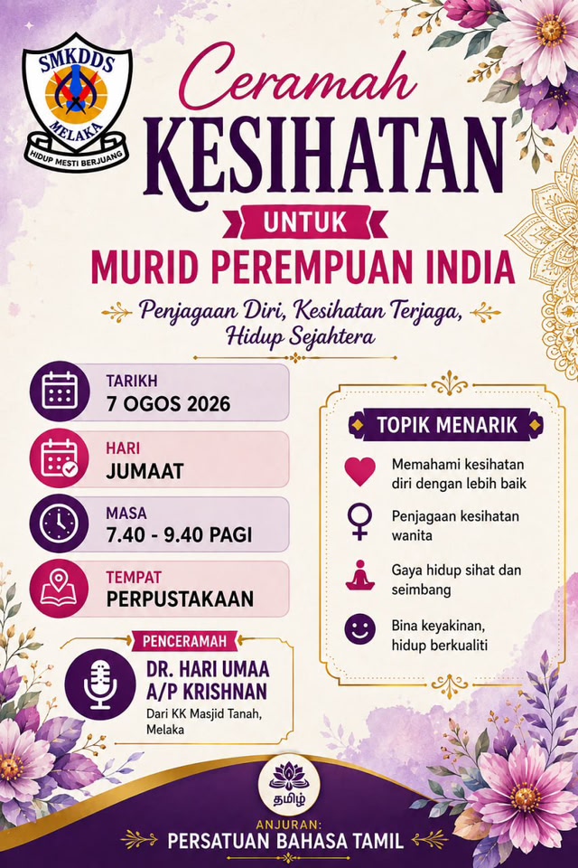 Ceramah Kesihatan Untuk Murid Perempuan India  