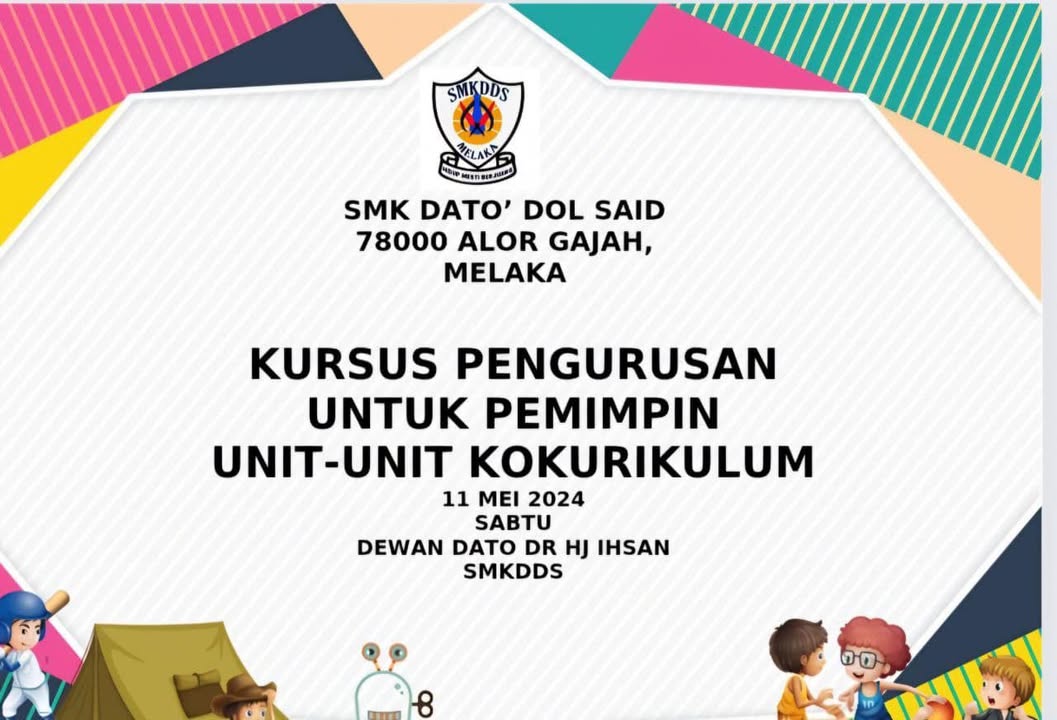 Kursus Pengurusan Untuk Pemimpin Unit-unit Kokurikulum 