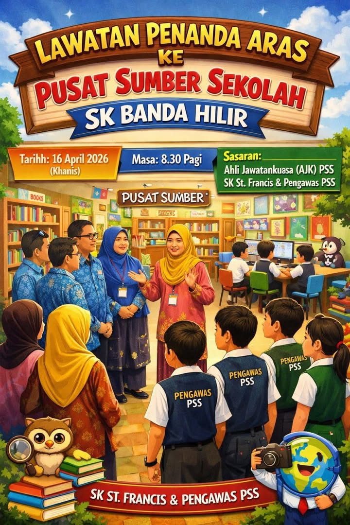 Lawatan Penanda Aras Ke Pusat Sumber Sk Bandar 