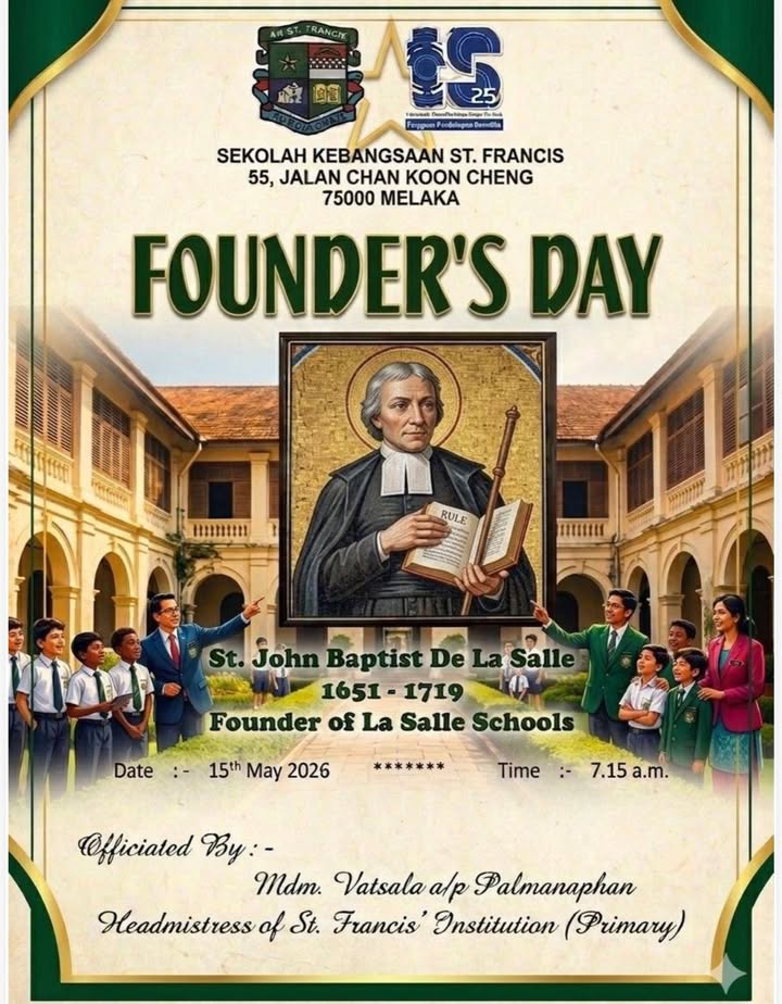 Founder’s Day Will Be Around The Corner!! 
