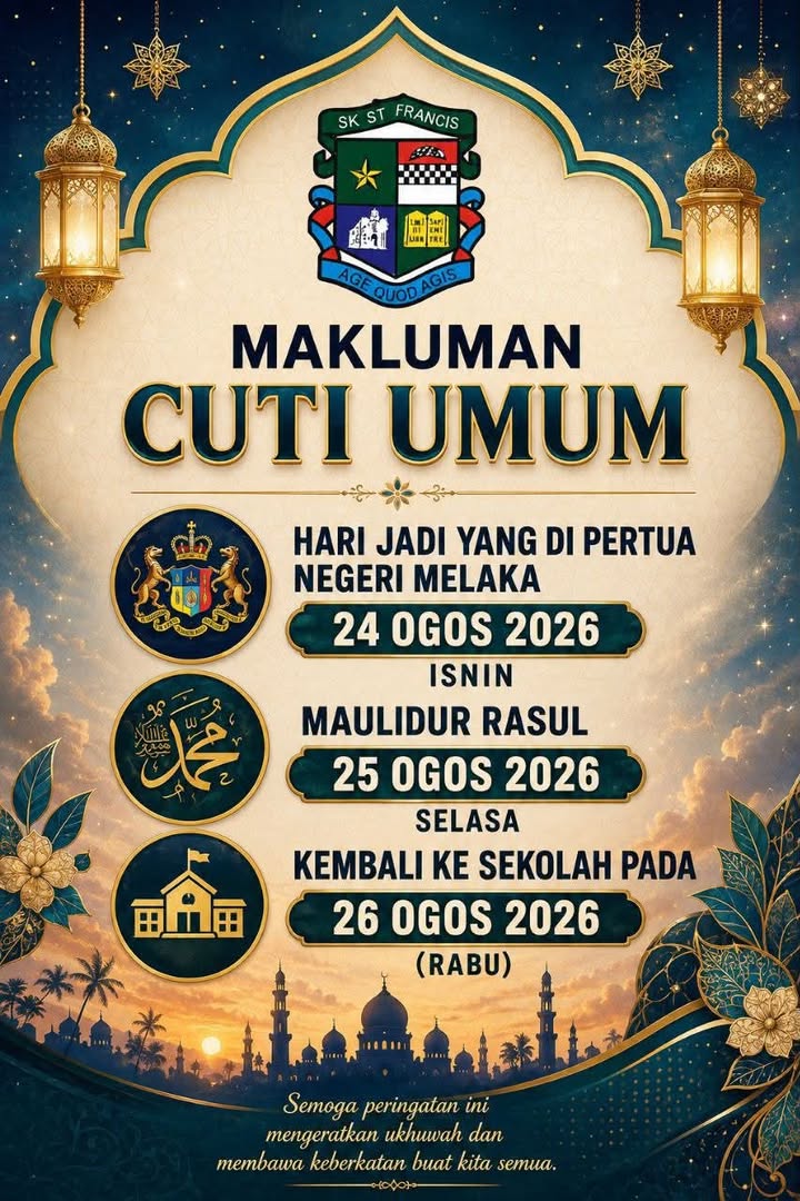 Selamat Bercuti Dan Happy Holidays 
