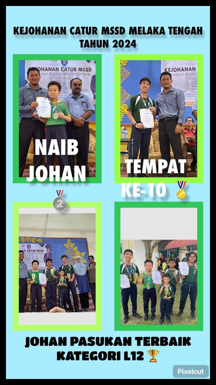 Tahniah Pasukan Catur Sk St Francis Dapat Mengekalkan 