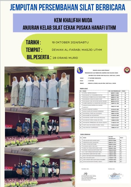 Pasukan Silat Cekak Pusaka Hanafi Sm Sains Batu 