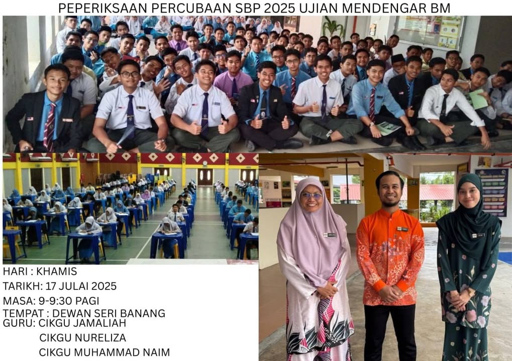 Peperiksaan Percubaan  Spm 2025 