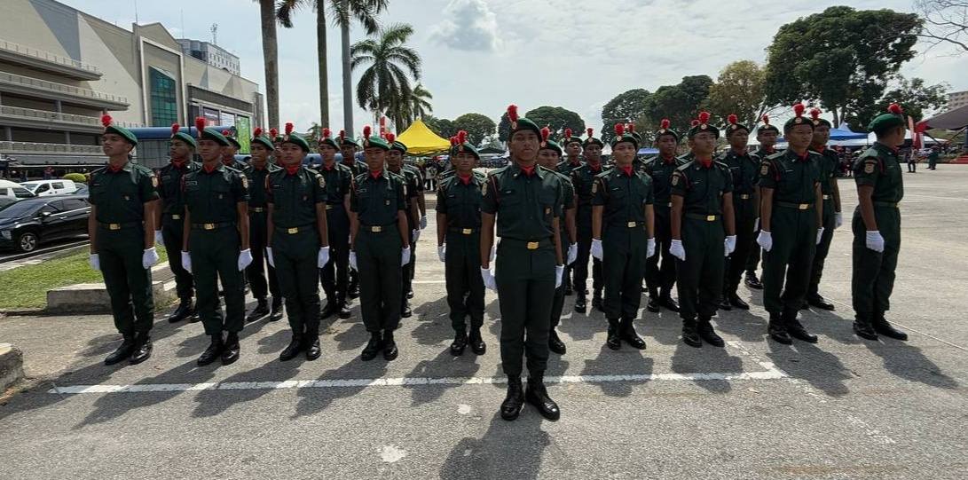 Pertandingan Kawad Kaki Kadet Remaja Sekolah Negeri Johor. 