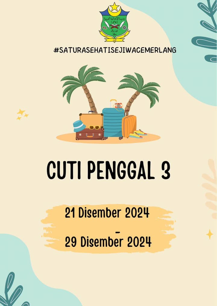 Selamat Bercuti Sekolah Akan Dibuka Semula Pada 30 