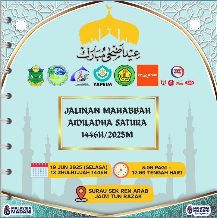 Program Jalinan Mahabbah Aidiladha Satura 1446h/2025 