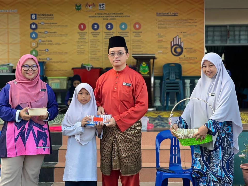 Program Datang Awal Ke Sekolah Cabutan Bertuah  