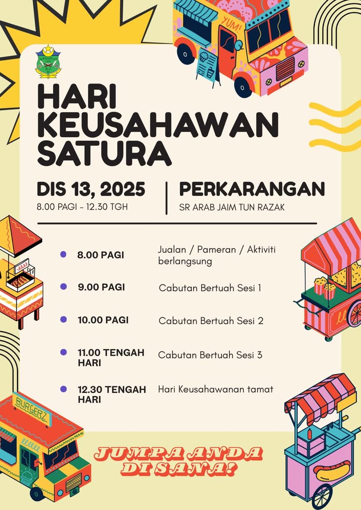 ‼️ Hari Keusahawan Satura 2025 ‼️ 