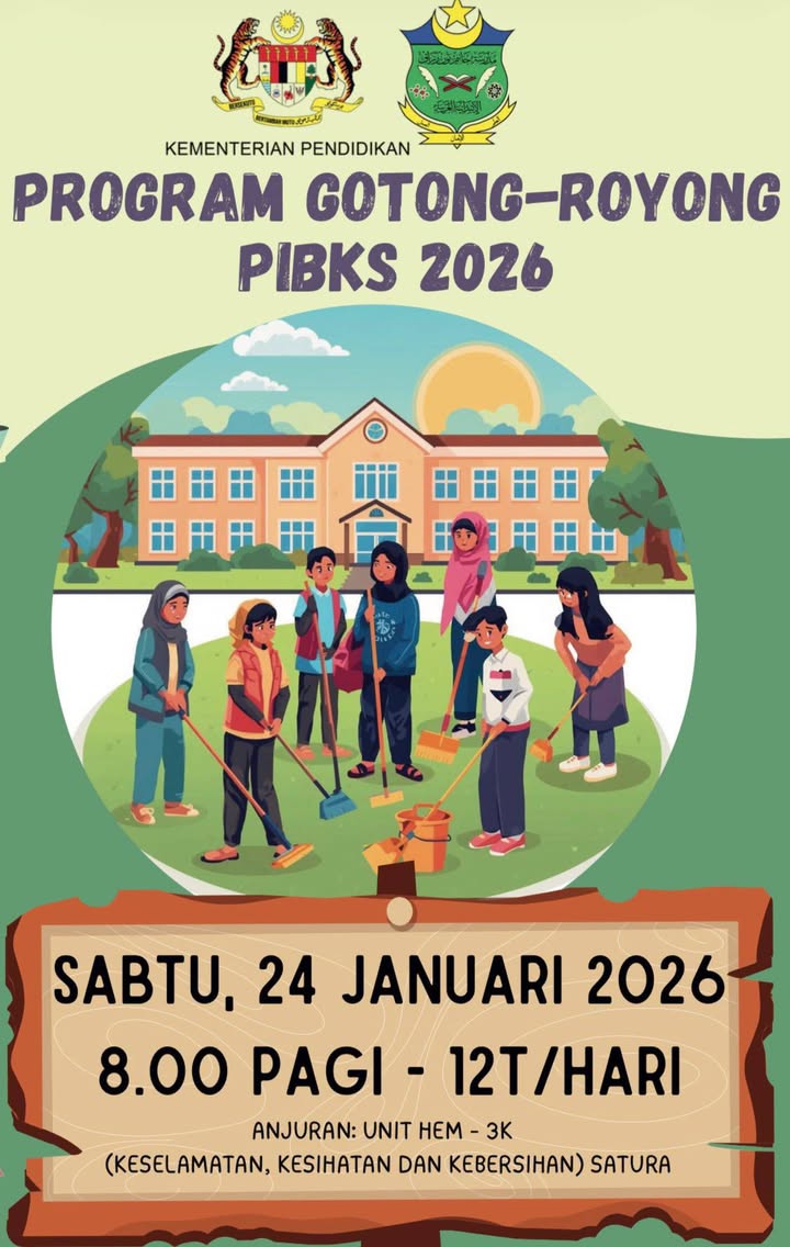 Program Gotong Royong Bersama Ibu Bapa 2026 