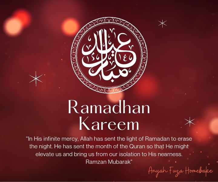 Selamat Menyambut Bulan Ramadhan Kepada Semua Umat Islam 