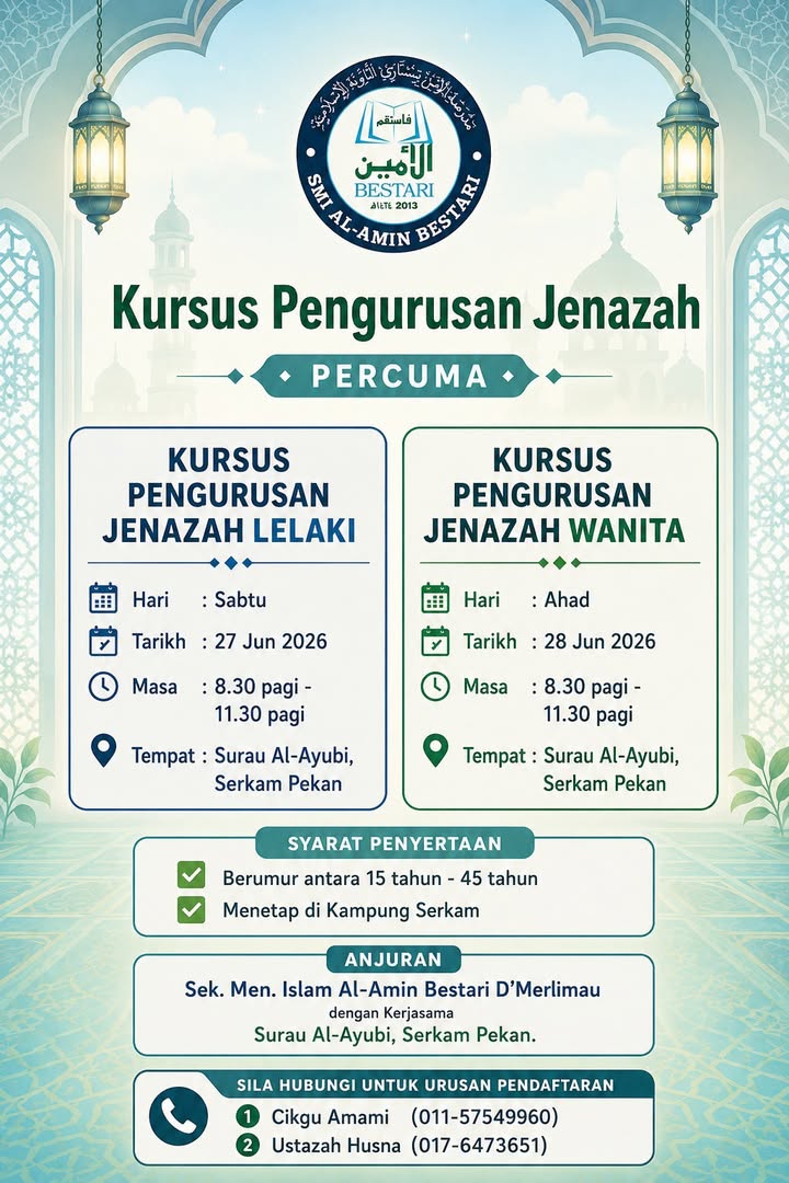 Kursus Dianjurkan Oleh Rakan Strategik Masjid Ar Rashid 