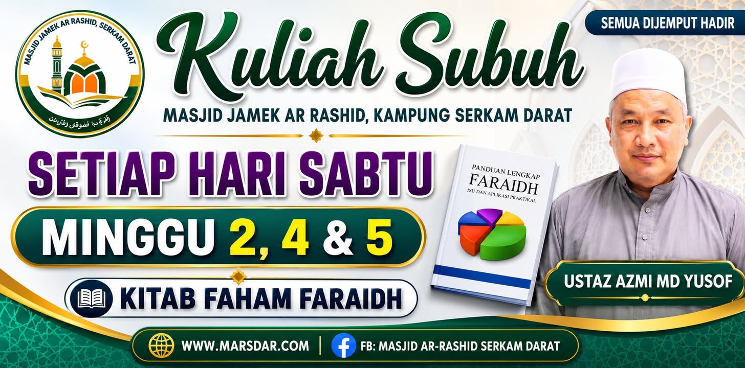 Kuliah Kuliah Sabtu 11.07.2026 