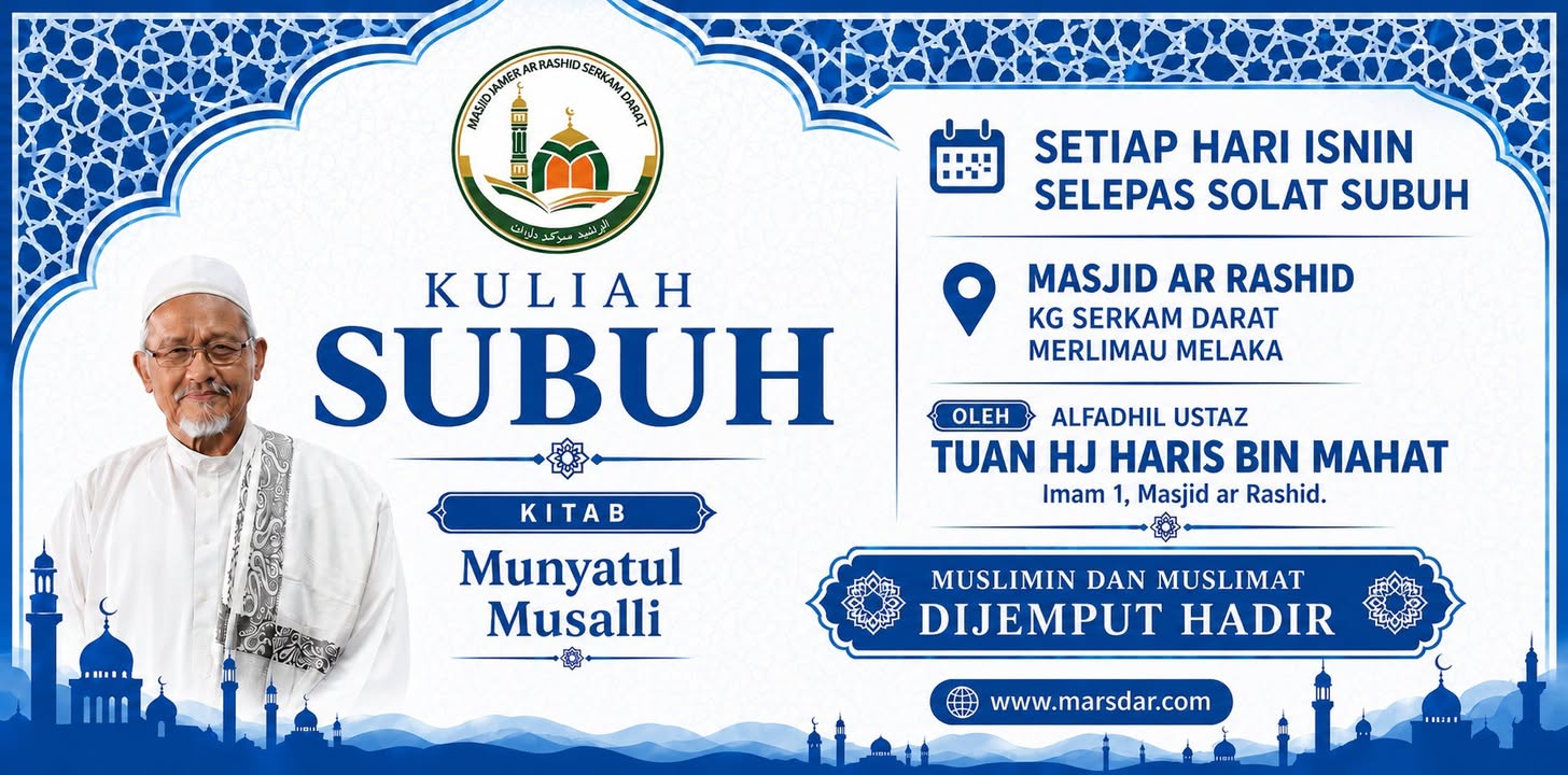 Kuliah Kuliah Isnin 10.08.2026 