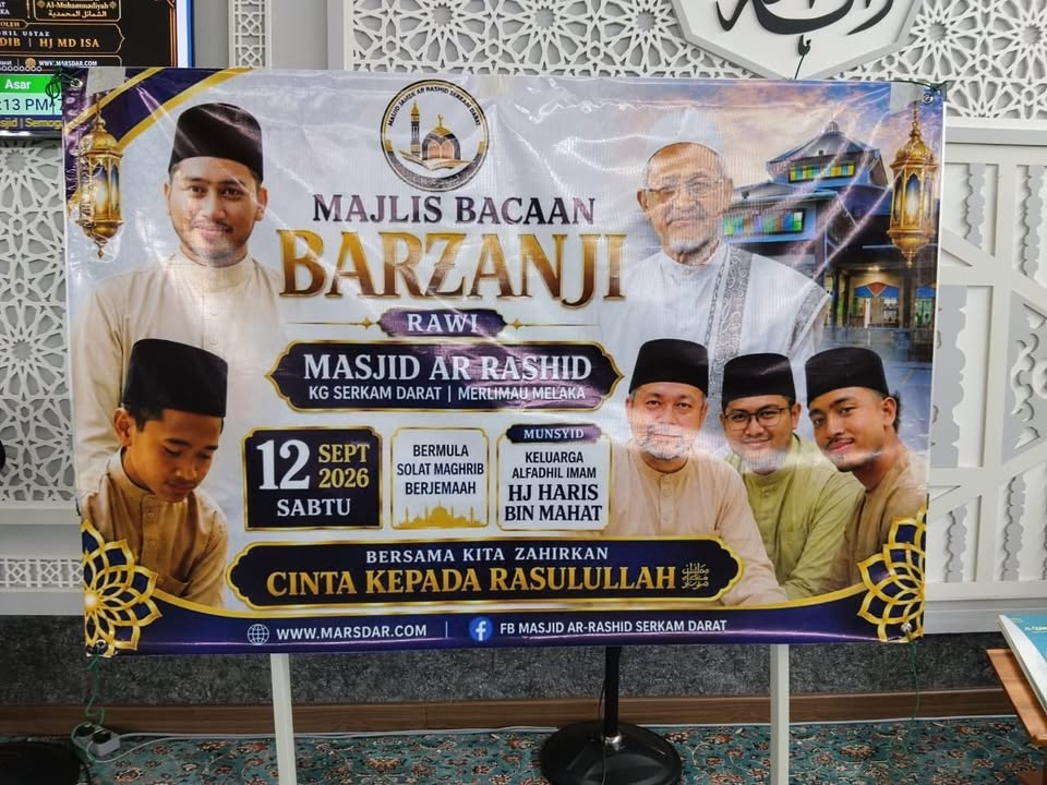 Gambar Gambar Sekitar Majlis Bacaan Maulid Al Barzanji 