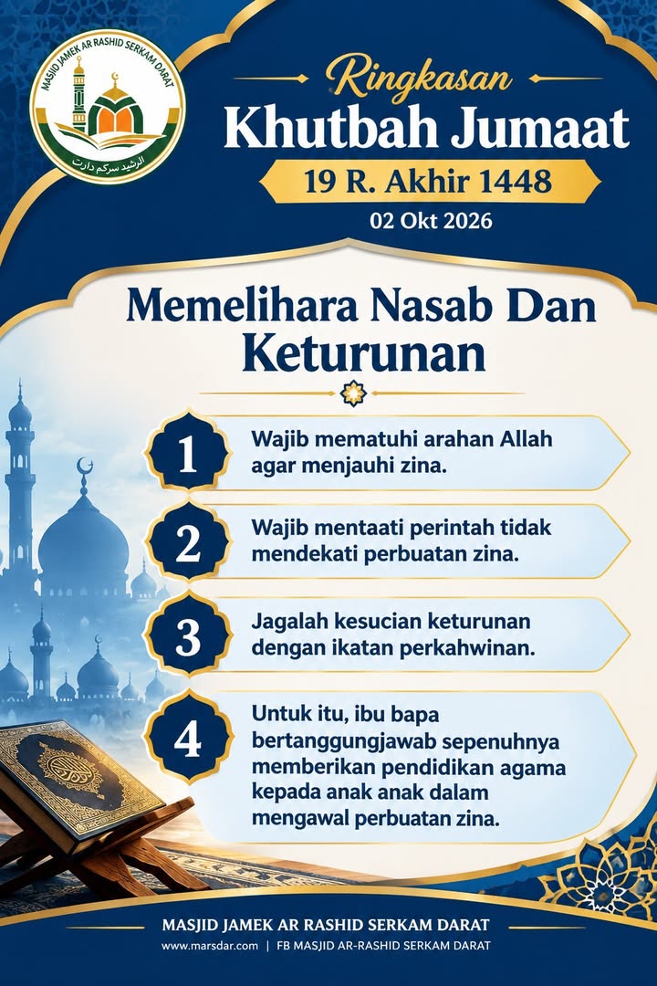 Khutbah Dan Solat Jumaat  