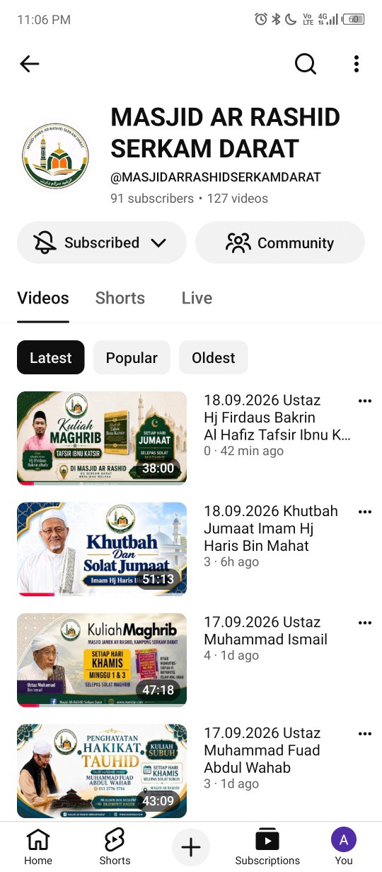 Assalamualaikum Para Pencinta Ilmu  