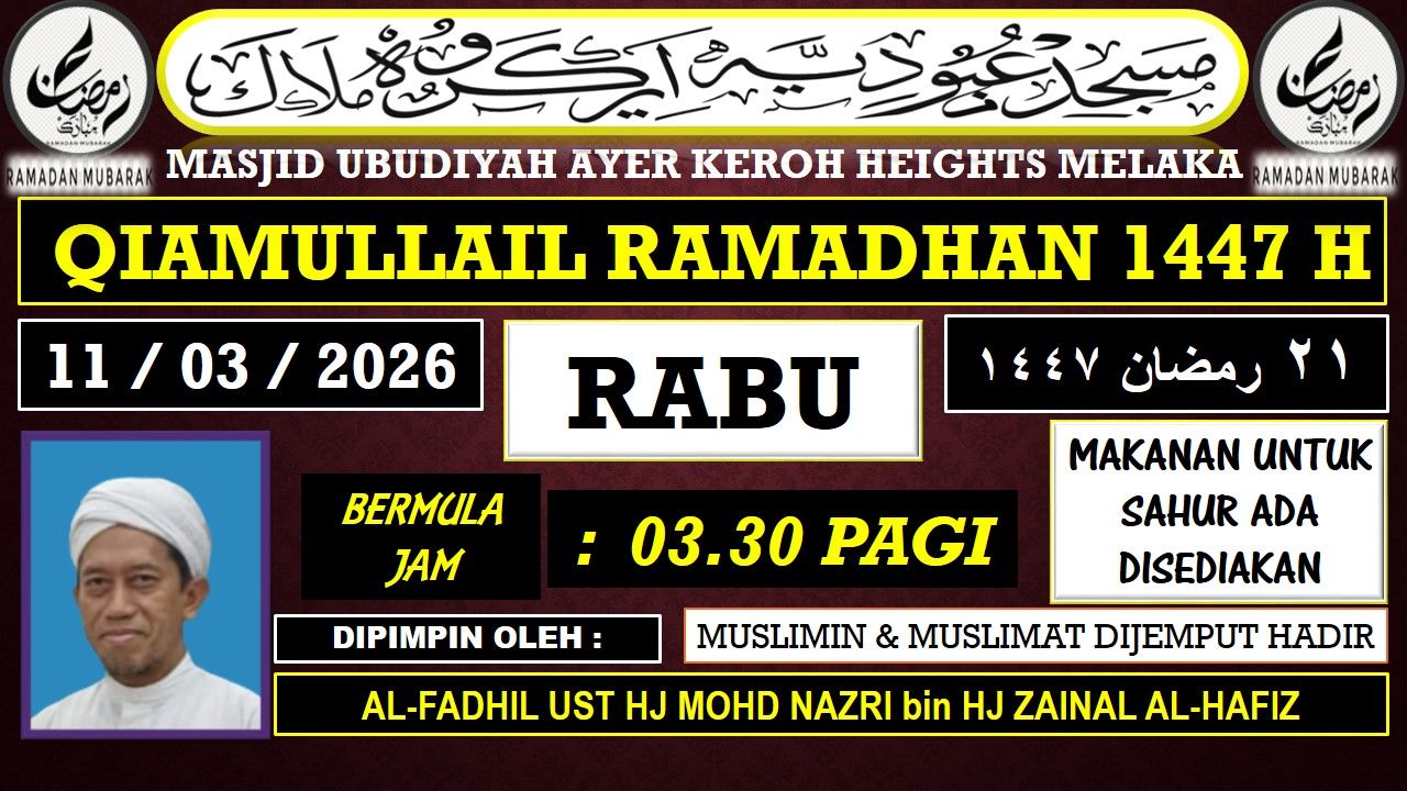 Qiamullail Ramadhan 