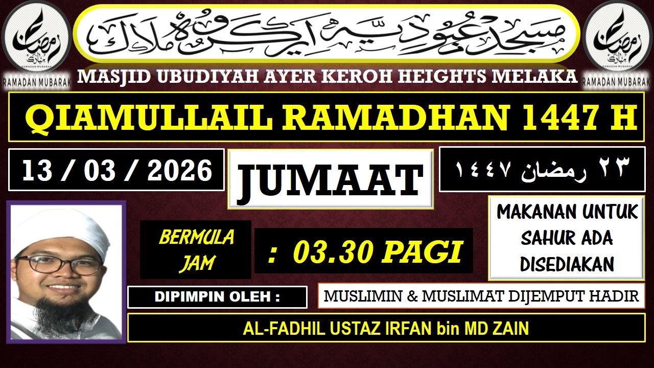 Qiamullail Ramadhan 