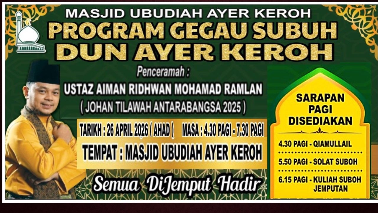 Program Gegau Subuh 