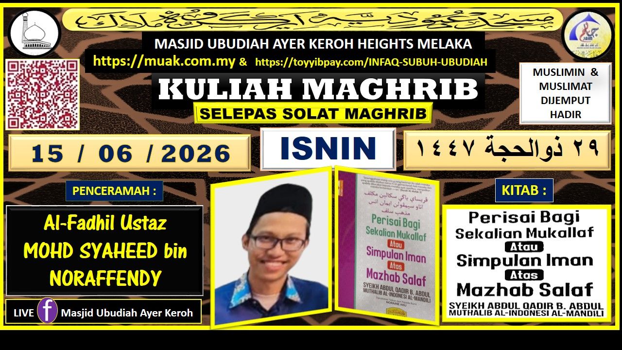 Kuliah Maghrib 