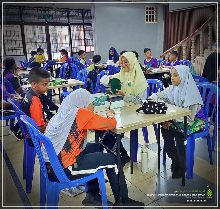 Scrabble Sekolah Rendah Peringkat Negeri Pusingan Pertama. 