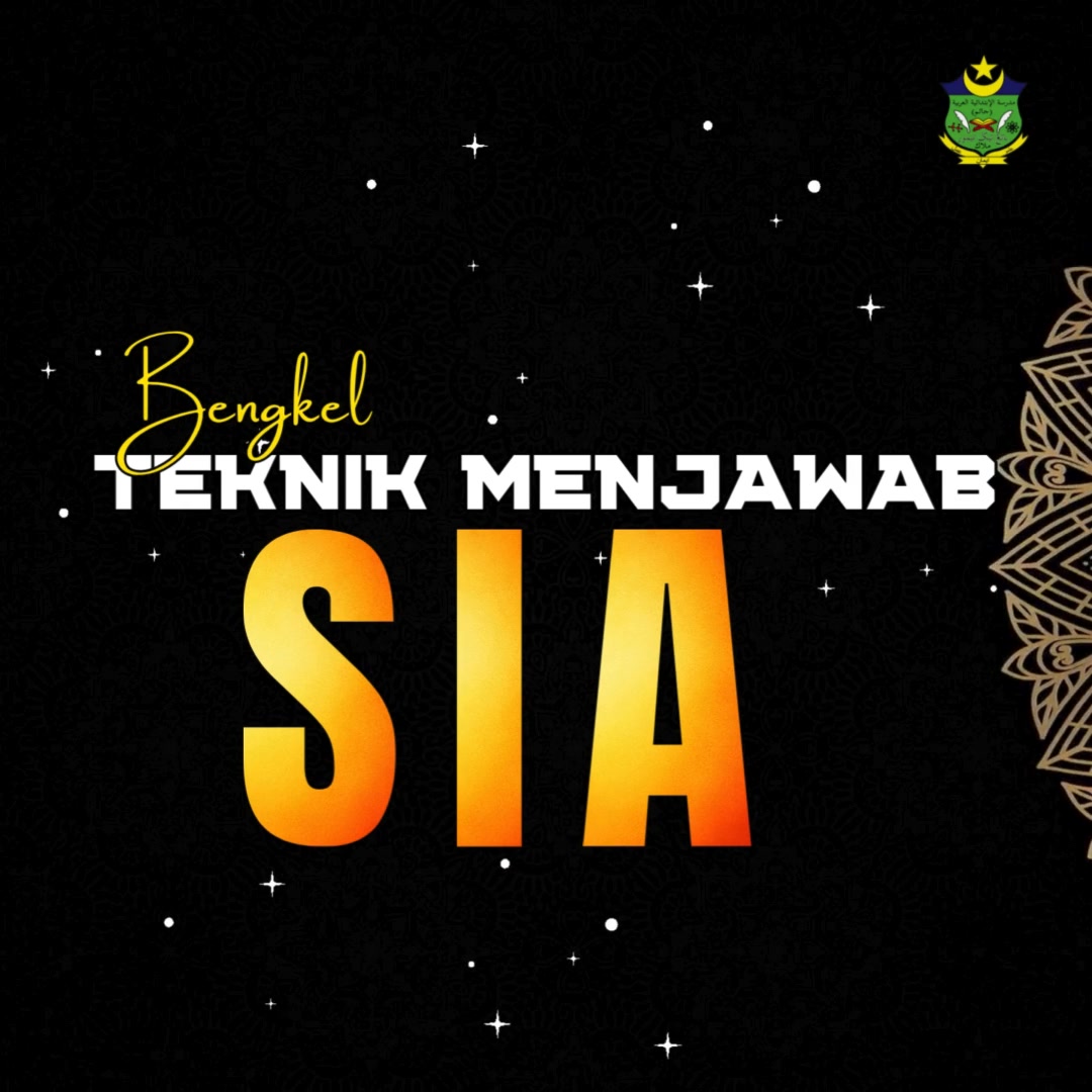 Bengkel Teknik Menjawab Sia  