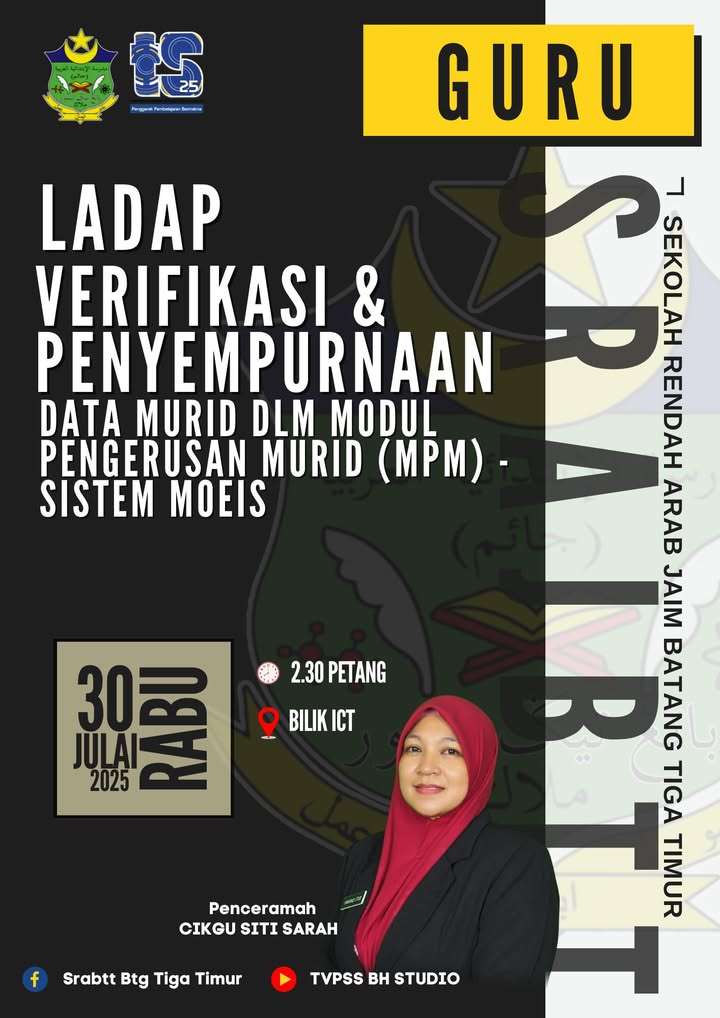 Ladap Verifikasi & Penyempurnaan Data Murid Dlm Modul 