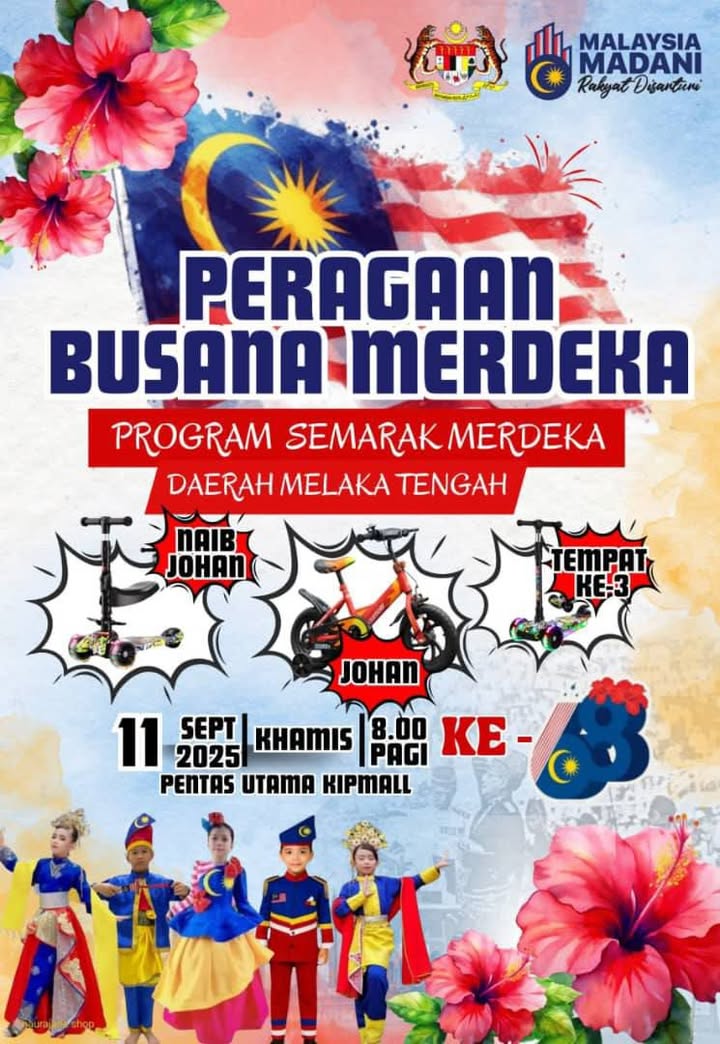 Semarak Merdeka Prasekolah Daerah Melaka Tengah