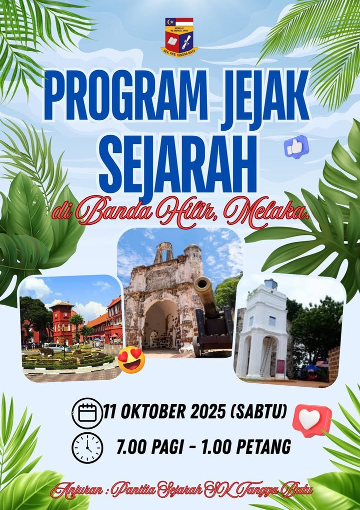 Program Meriah Kokurikulum Jejak Sejarah Di Bandar Hilir 
