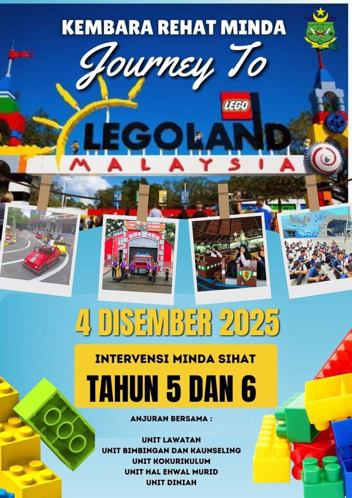 Kembara Rehat Minda Journey To Legoland 2025 