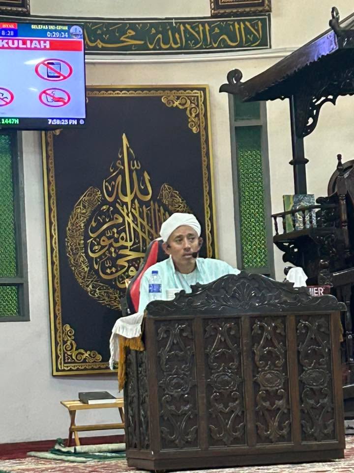 Kelas Ustaz Zahrul. Selepas Maghrib Setiap Hari Isnin. 