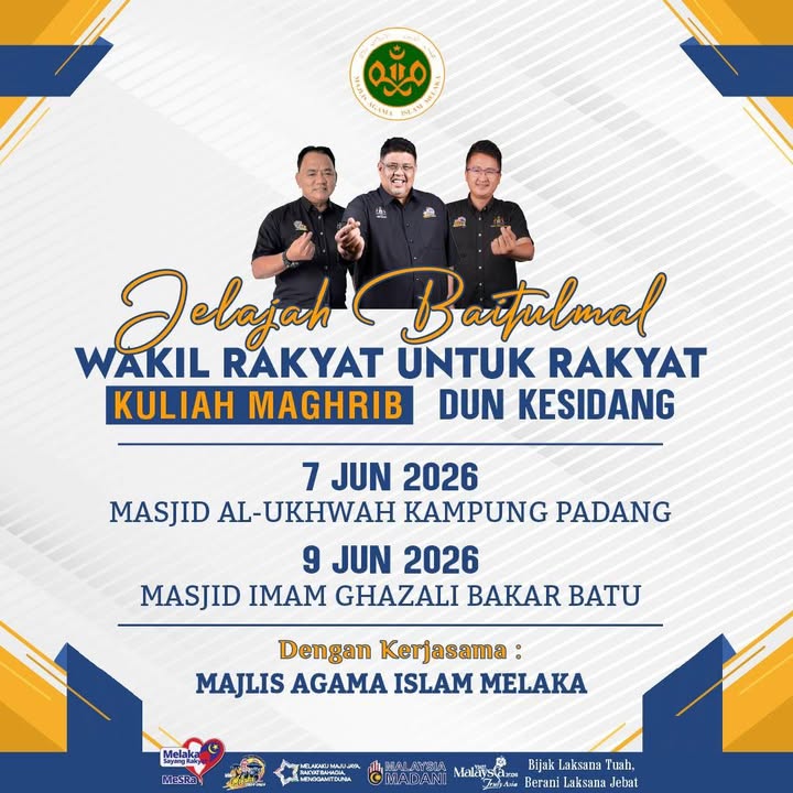 Penceramah: Ustaz Ahmad A\'taillah Bin Datuk Haji Zakaria. 