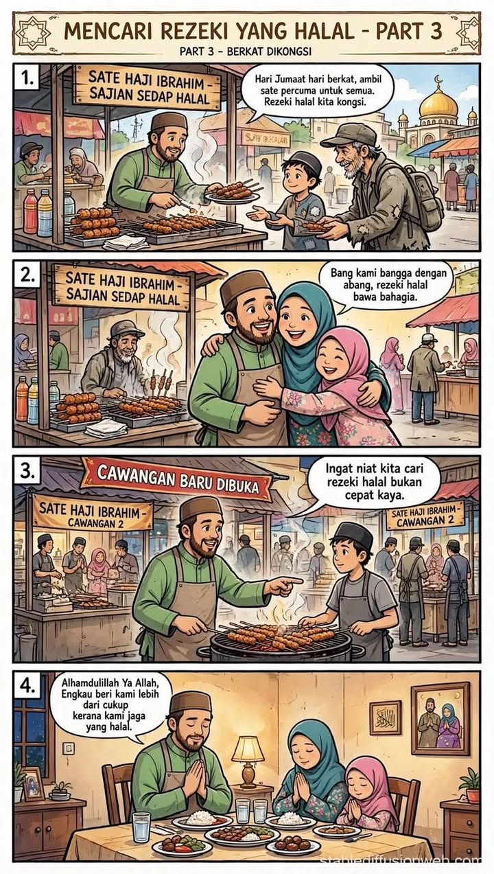 Mencari Rezeki Yang Halal 