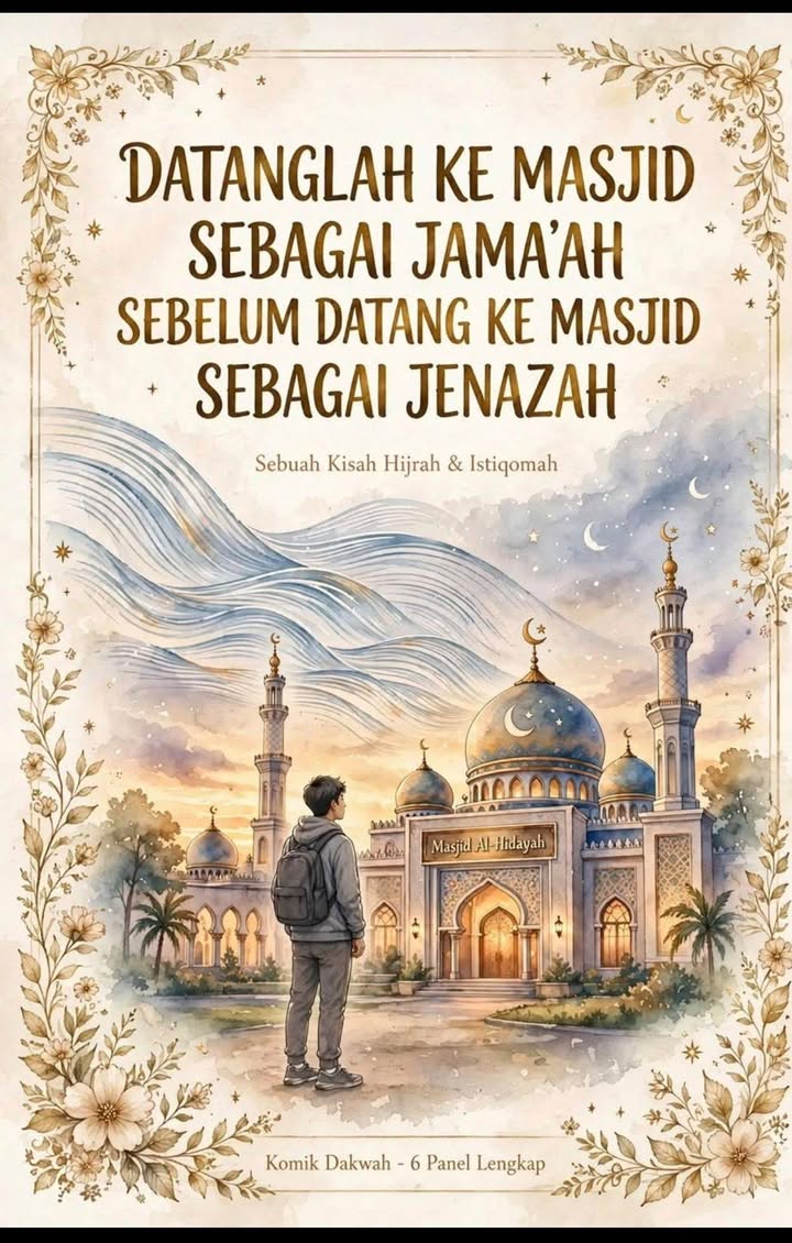 Datanglah Ke Masjid Sebagai Jemaah, Bukan Sebagai Jenazah 