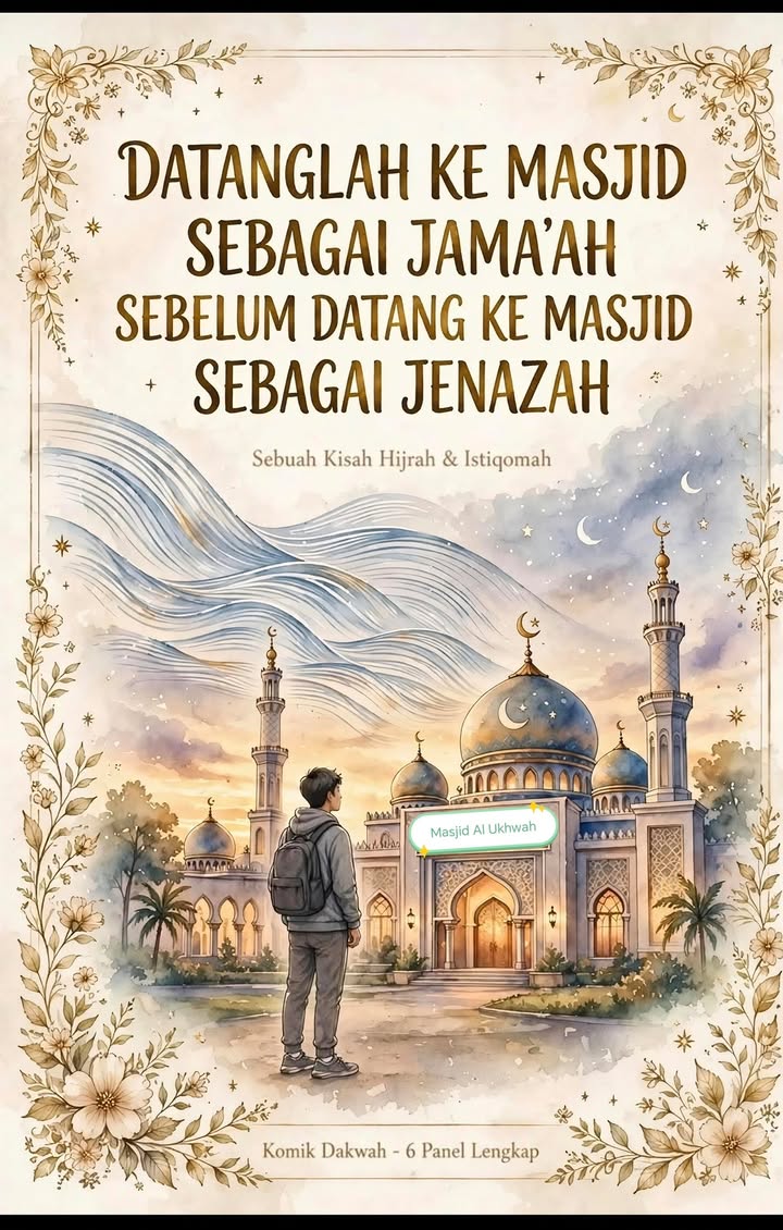 Datanglah Ke Masjid Sebagai Jemaah, Bukan Sebagai Jenazah 