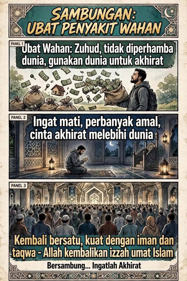 Dunia Di Tangan Akhirat Di Hati 